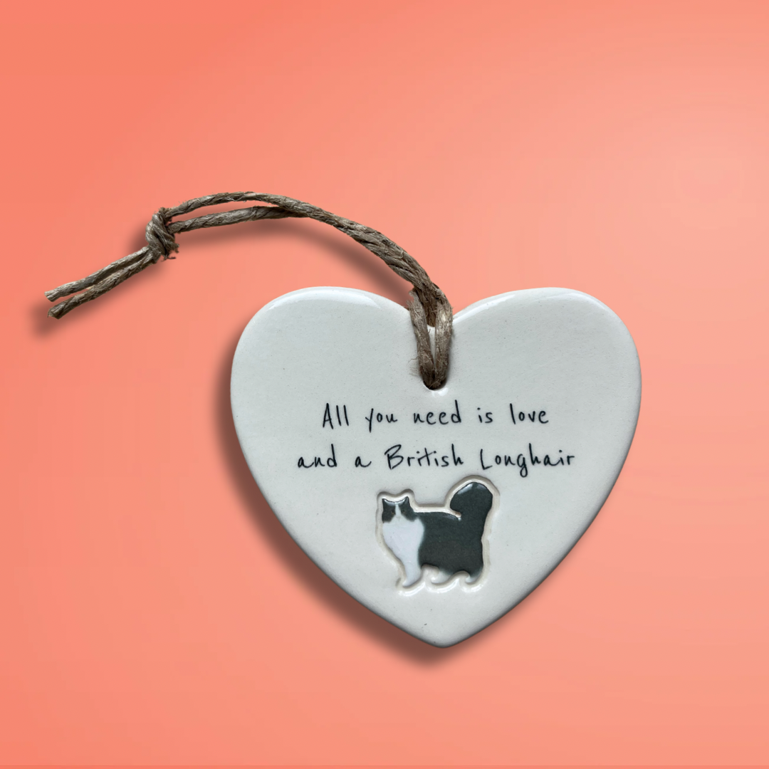 British Longhair Cat Ornament