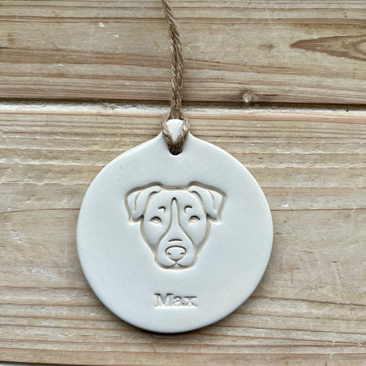 Personalised Jack Russell Terrier Decoration