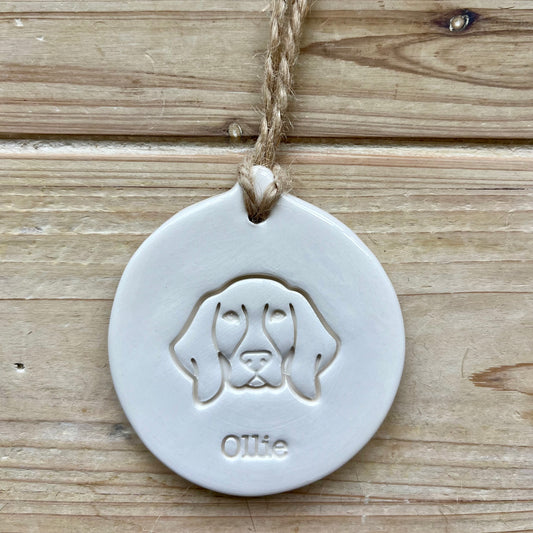 Personalised German Shorthaired Pointer Decoration