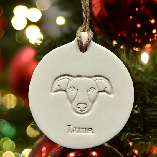 Personalised Whippet Bauble