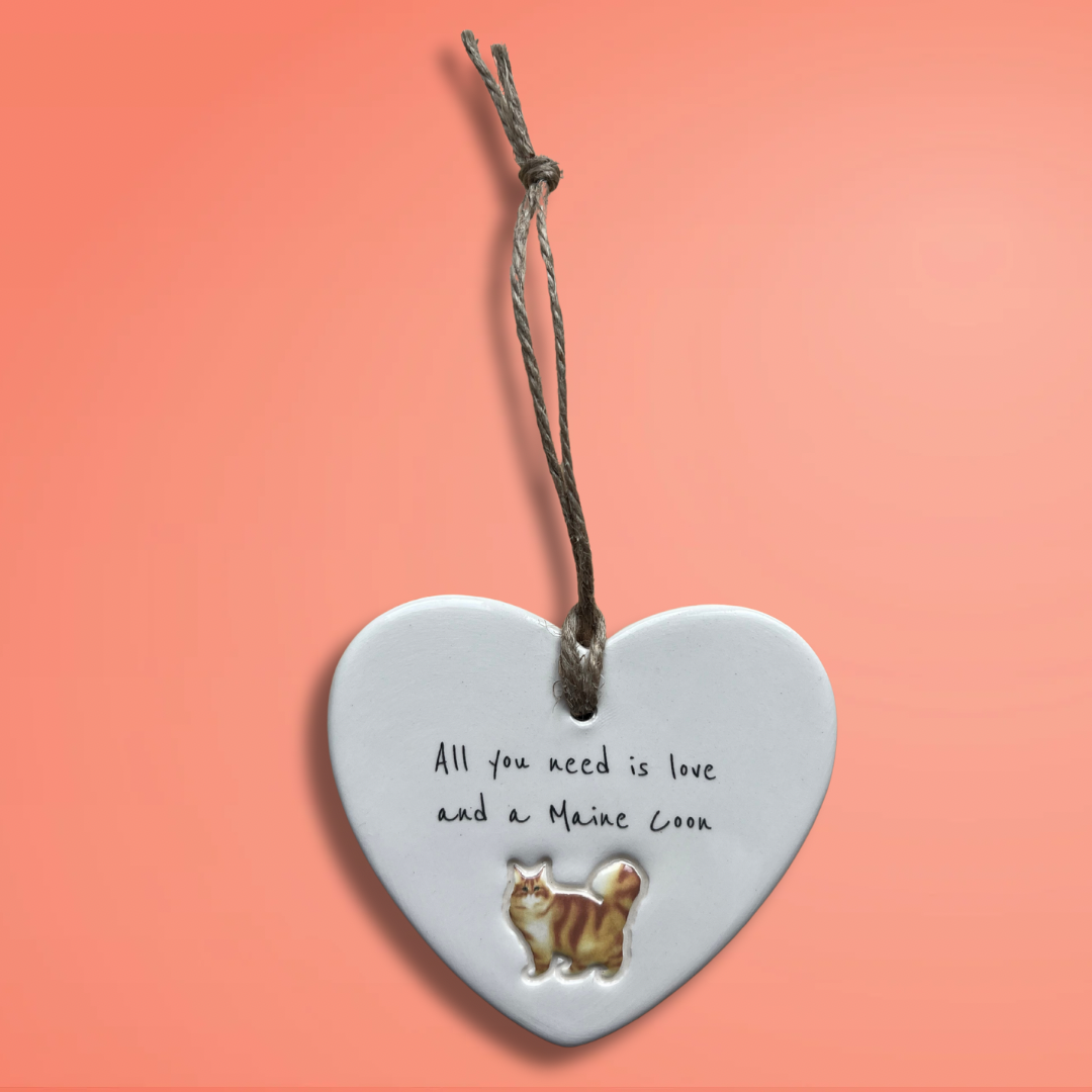 Maine Coon Cat Ornament