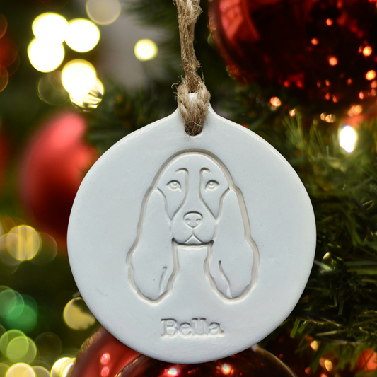 Personalised Cocker Spaniel Bauble