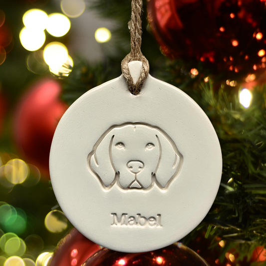 Personalised Hungarian Vizsla Bauble