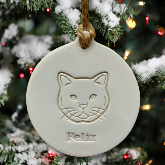 Personalised British Shorthair Cat Bauble