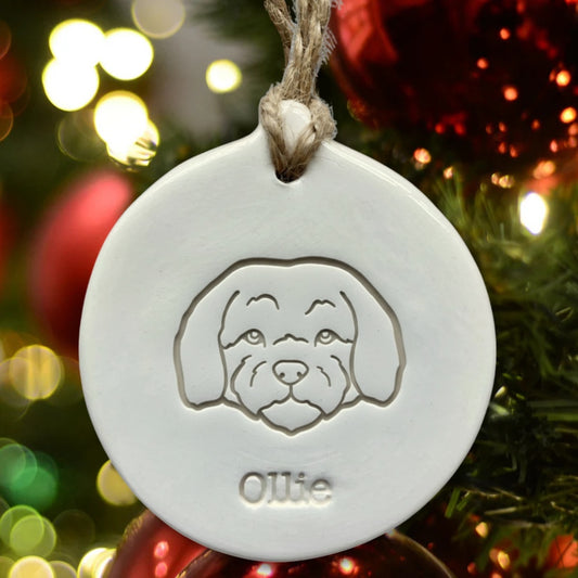 Personalised Maltese Bauble