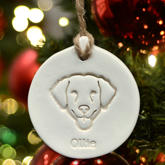 Personalised Curly Coated Retriever Bauble