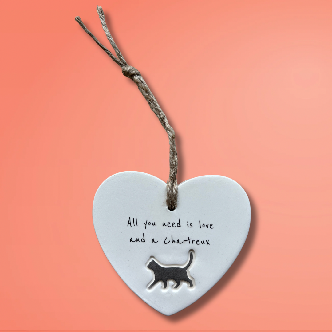 Chartreux Cat Ornament