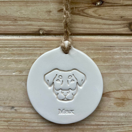 Personalised Doberman Decoration