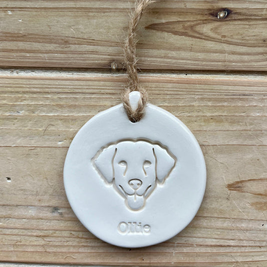 Personalised Curly Coated Retriever Decoration