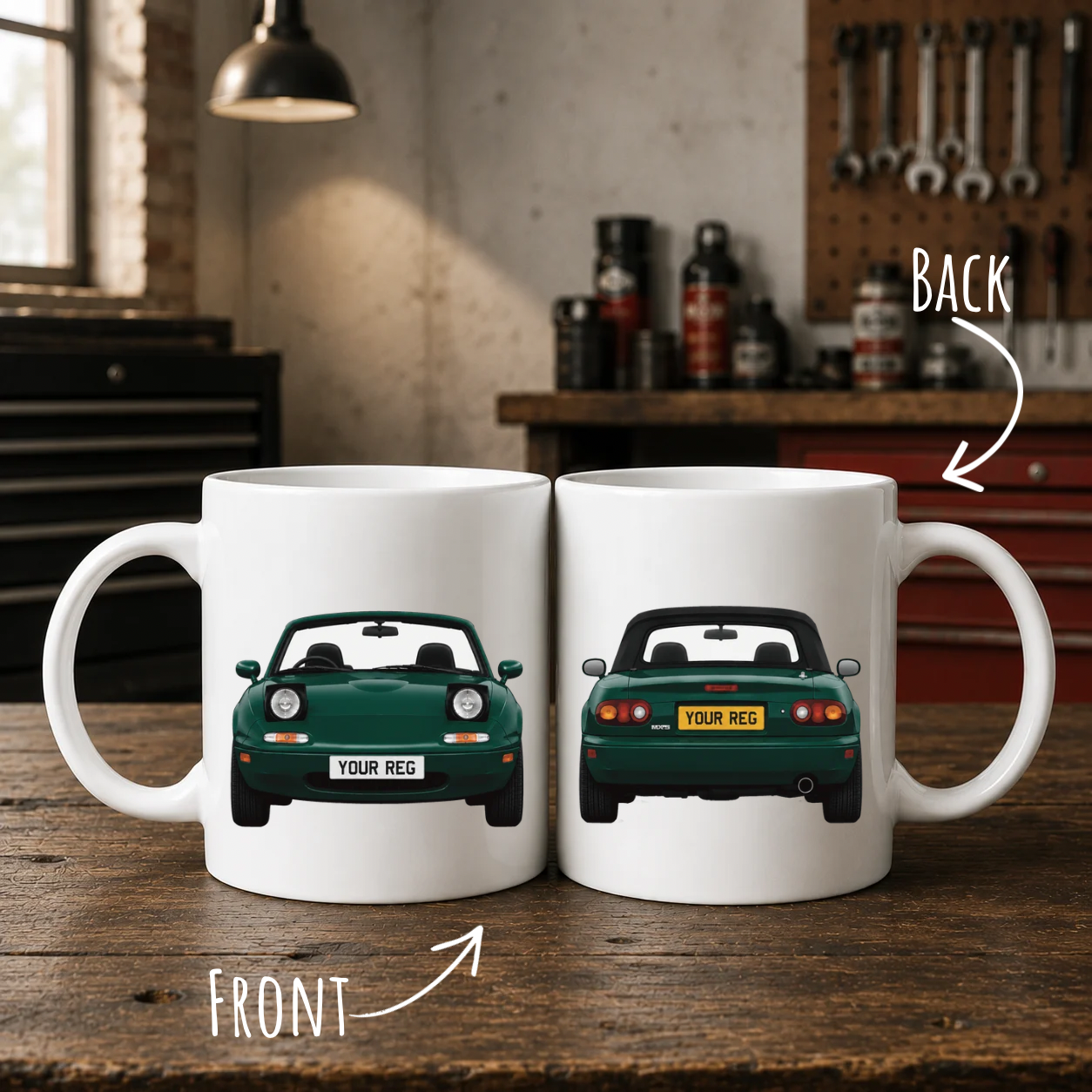 Personalised Mazda Mx5 Mug