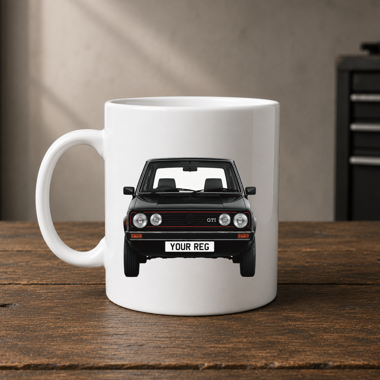 Personalised Golf GTI Mk1 Mug