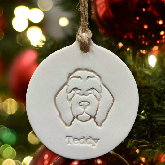 Personalised Irish Doodle Bauble