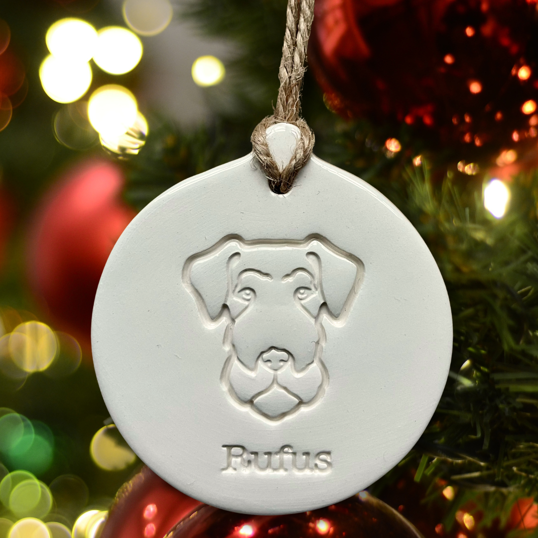 Personalised Cesky Terrier Bauble