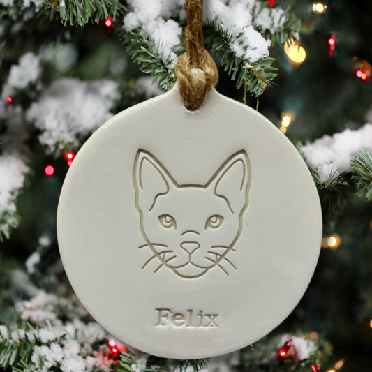 Personalised Bombay Cat Bauble