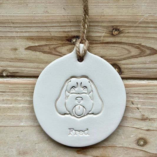 Personalised Labradoodle Decoration