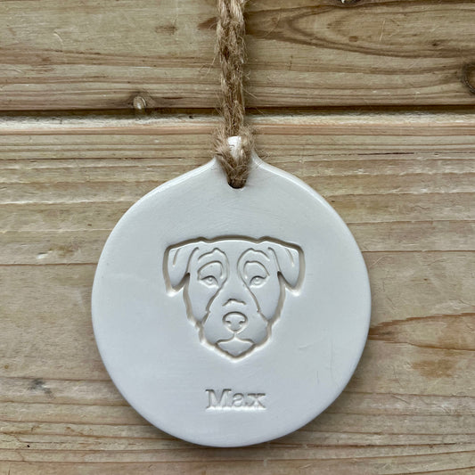 Personalised Parson Russell Terrier Decoration