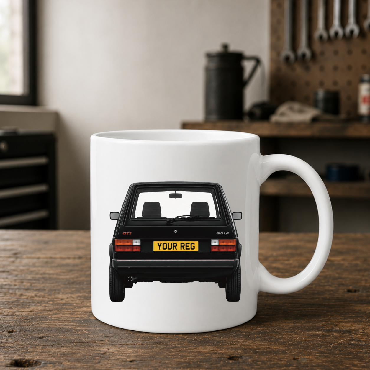 Personalised Golf GTI Mk1 Mug