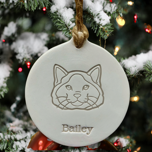 Personalised Ragdoll Cat Bauble