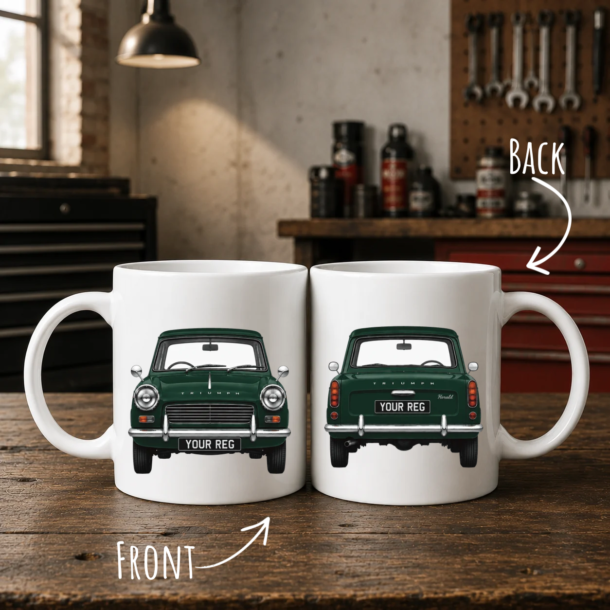 Personalised Triumph Herald Mug