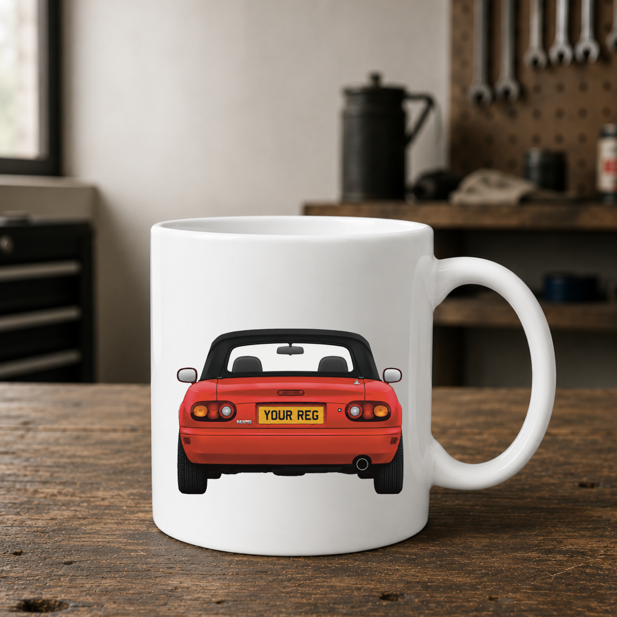 Personalised Mazda Mx5 Mug