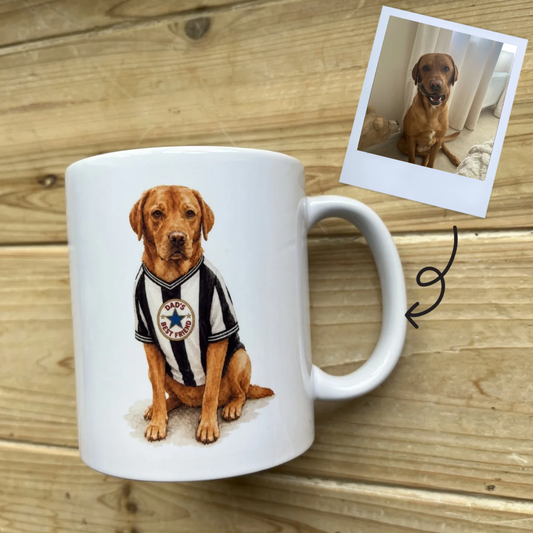 Personalised Father’s Day Newcastle Dog Mug