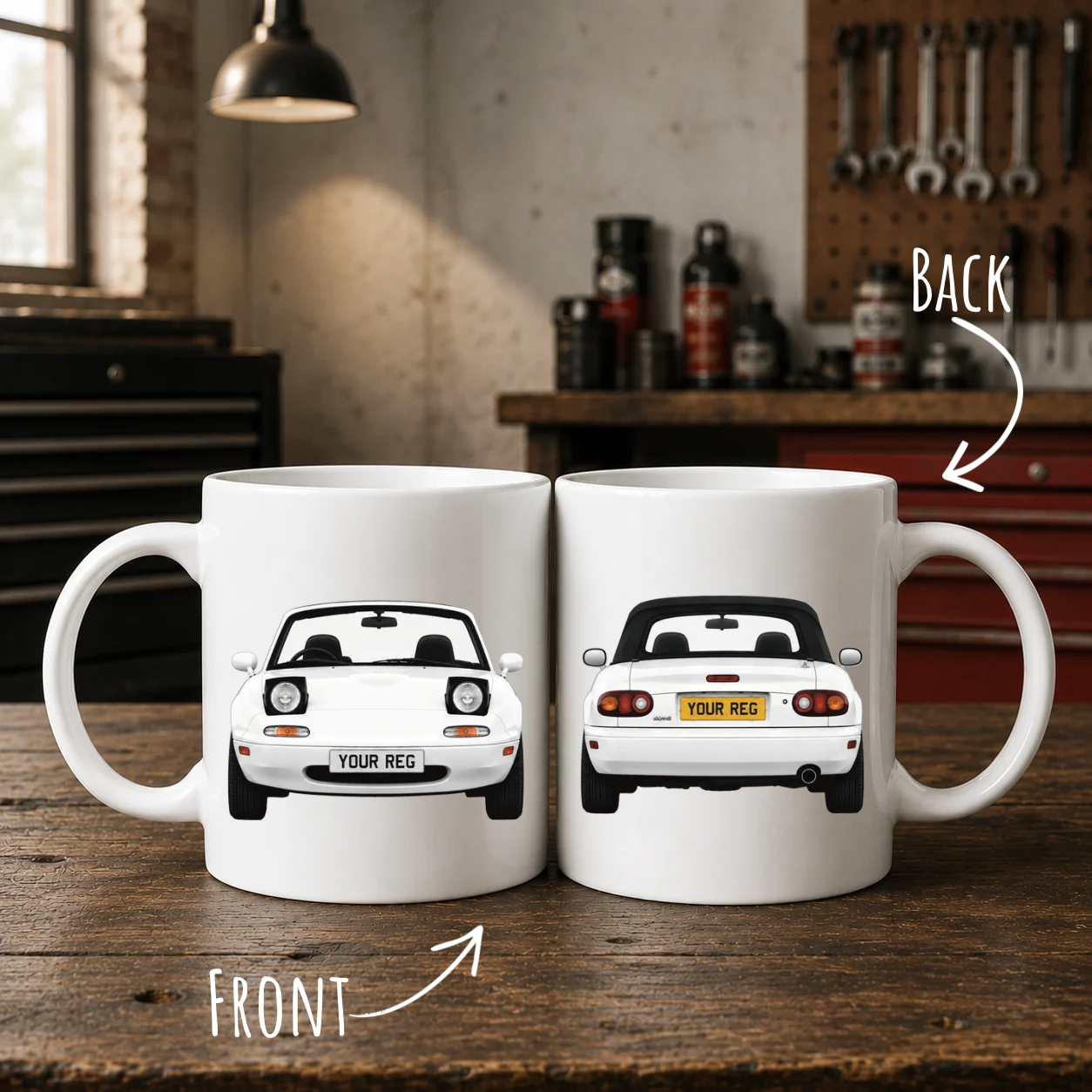 Personalised Mazda Mx5 Mug