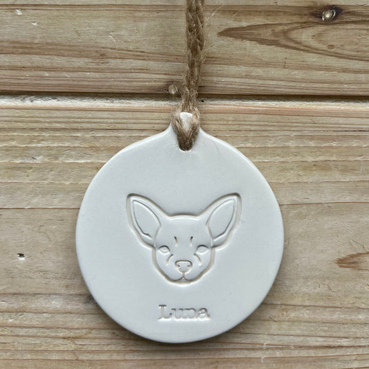 Personalised Chihuahua Decoration