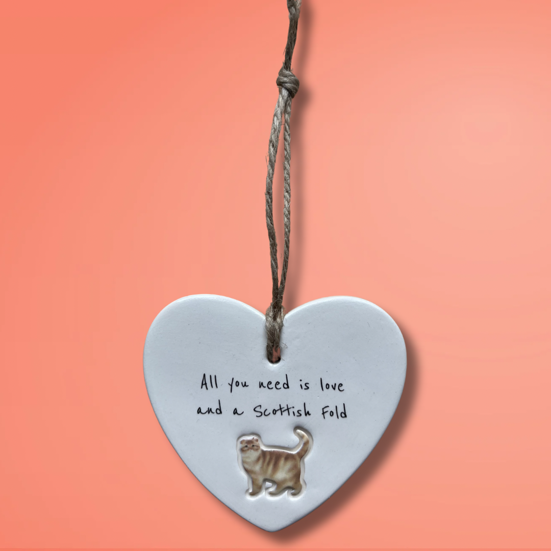 Scottish Fold Cat Ornament