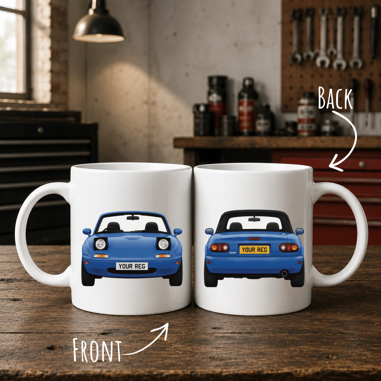 Personalised Mazda Mx5 Mug