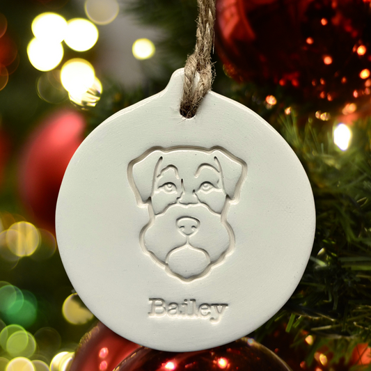 Personalised Airedale Terrier Bauble