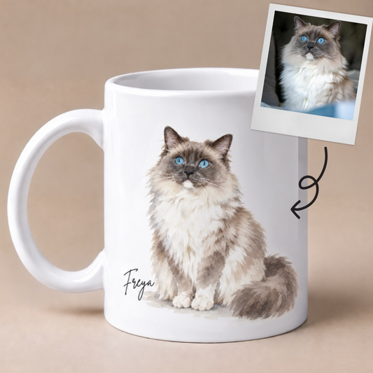 Personalised Cat Mug