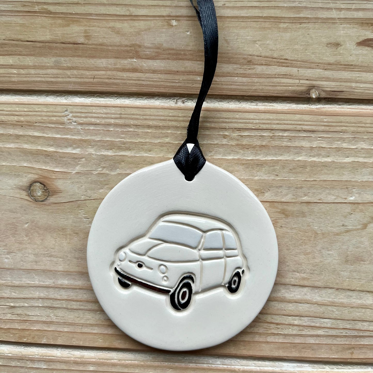 Classic Fiat 500 Ornament