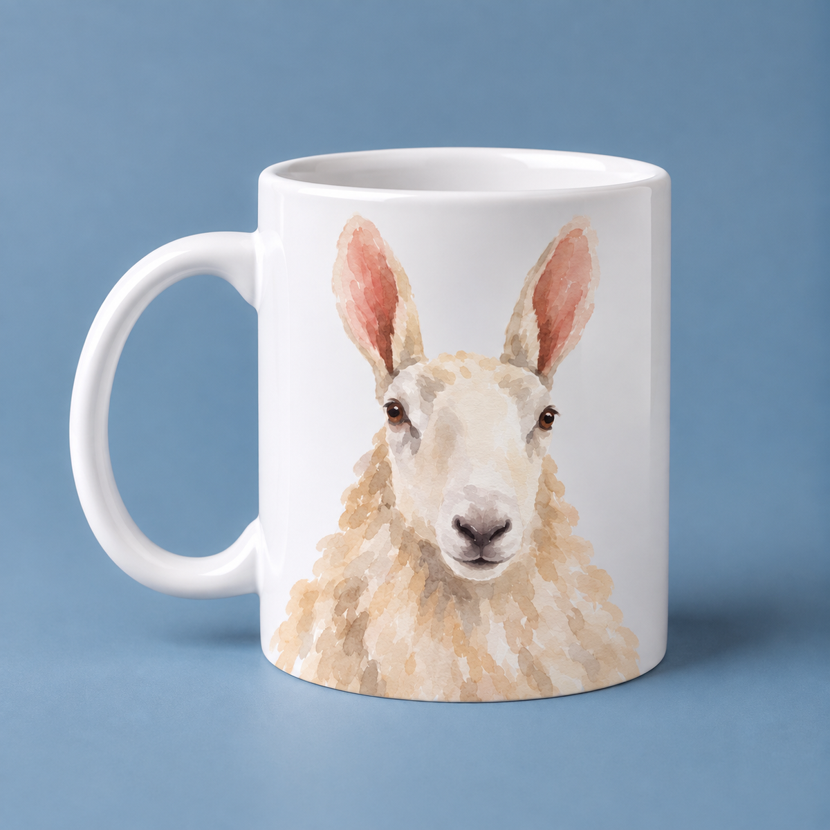 Border Leicester Sheep Mug