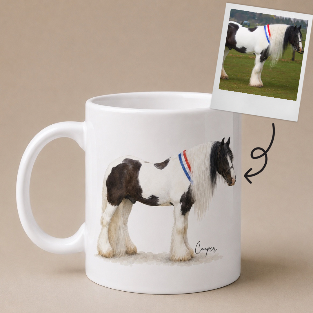 Personalised Horse Mug
