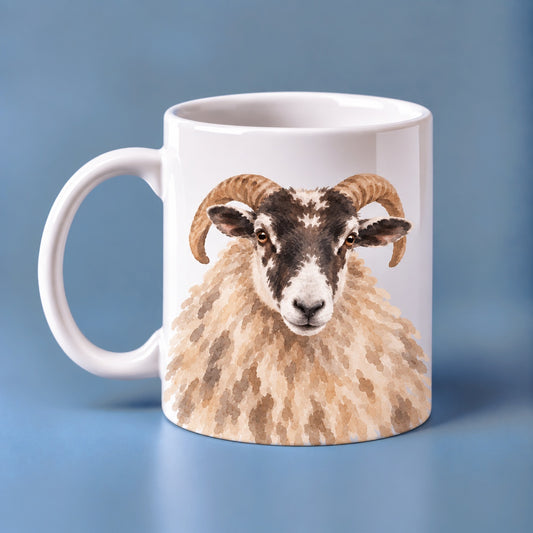 Scottish Blackface Sheep Mug
