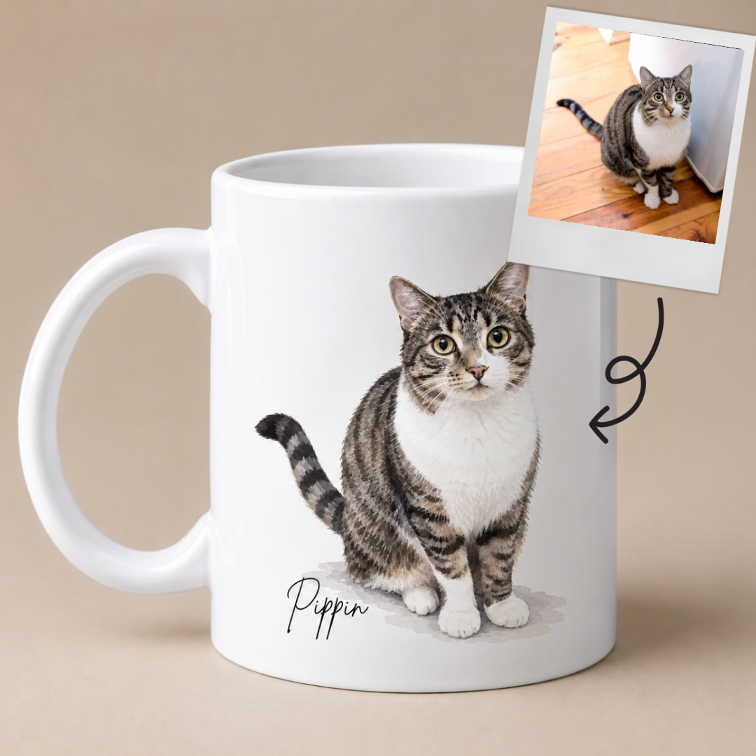 Personalised Cat Mug