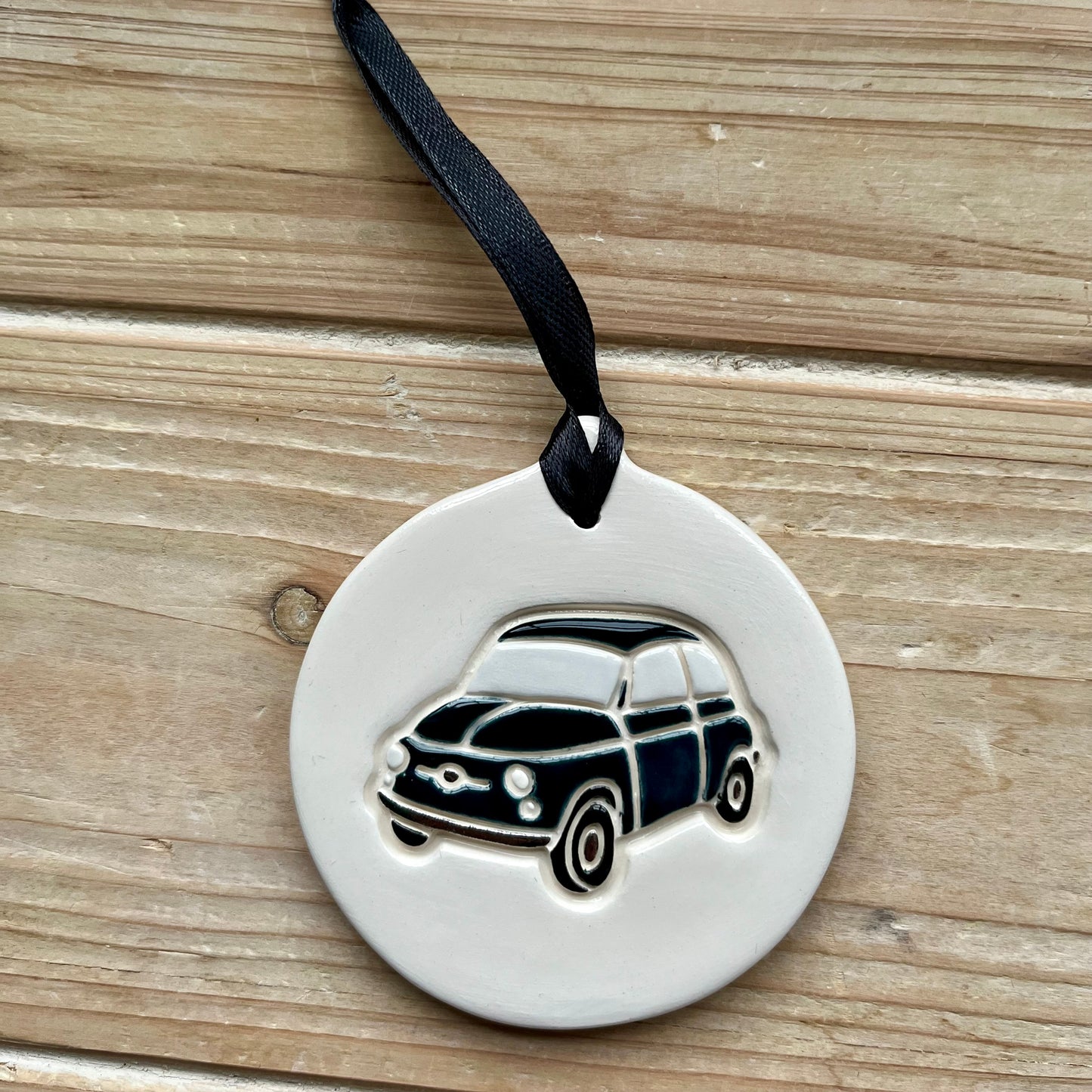Classic Fiat 500 Ornament