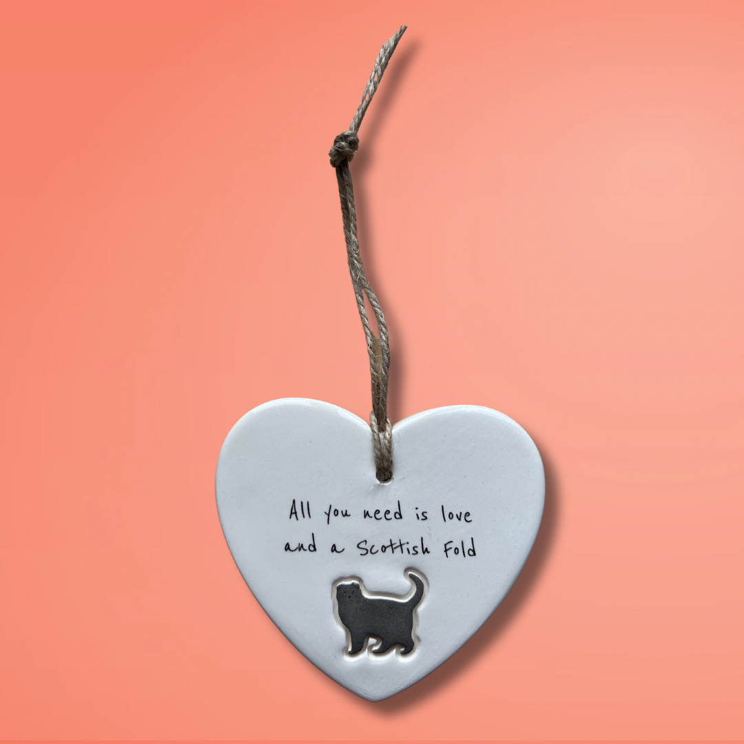 Scottish Fold Cat Ornament