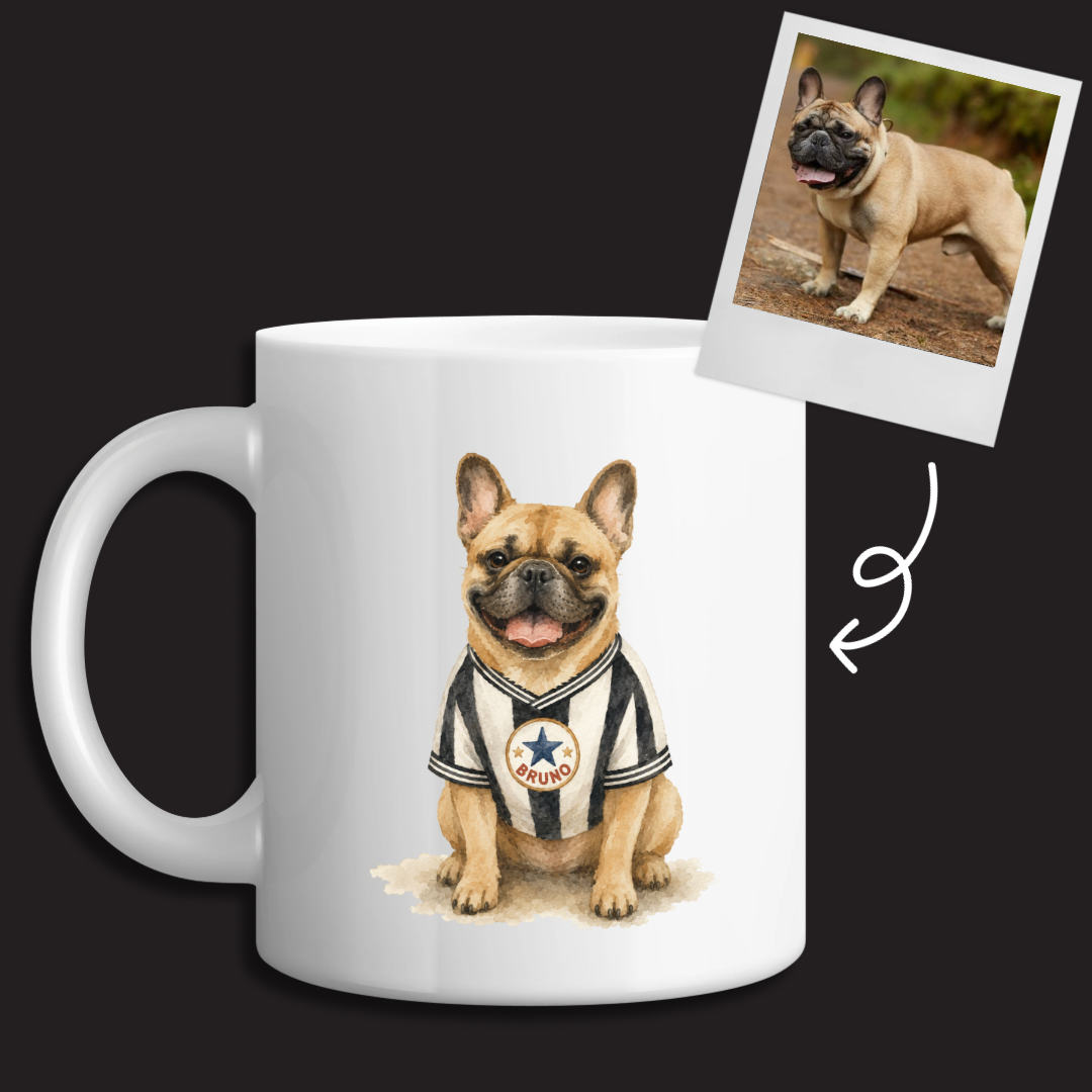 Personalised Newcastle Dog Mug