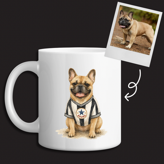 Personalised Newcastle Dog Mug