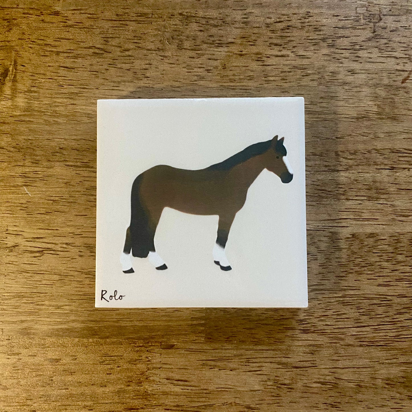 Personalised Horse coaster