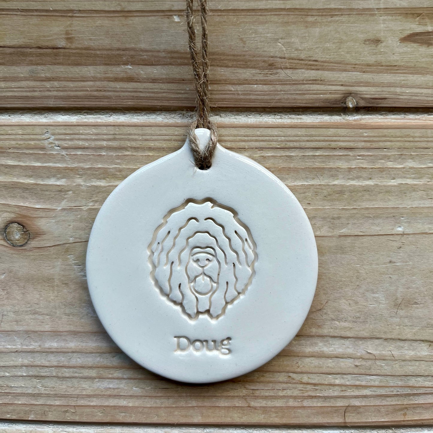 Personalised Hungarian Puli Decoration