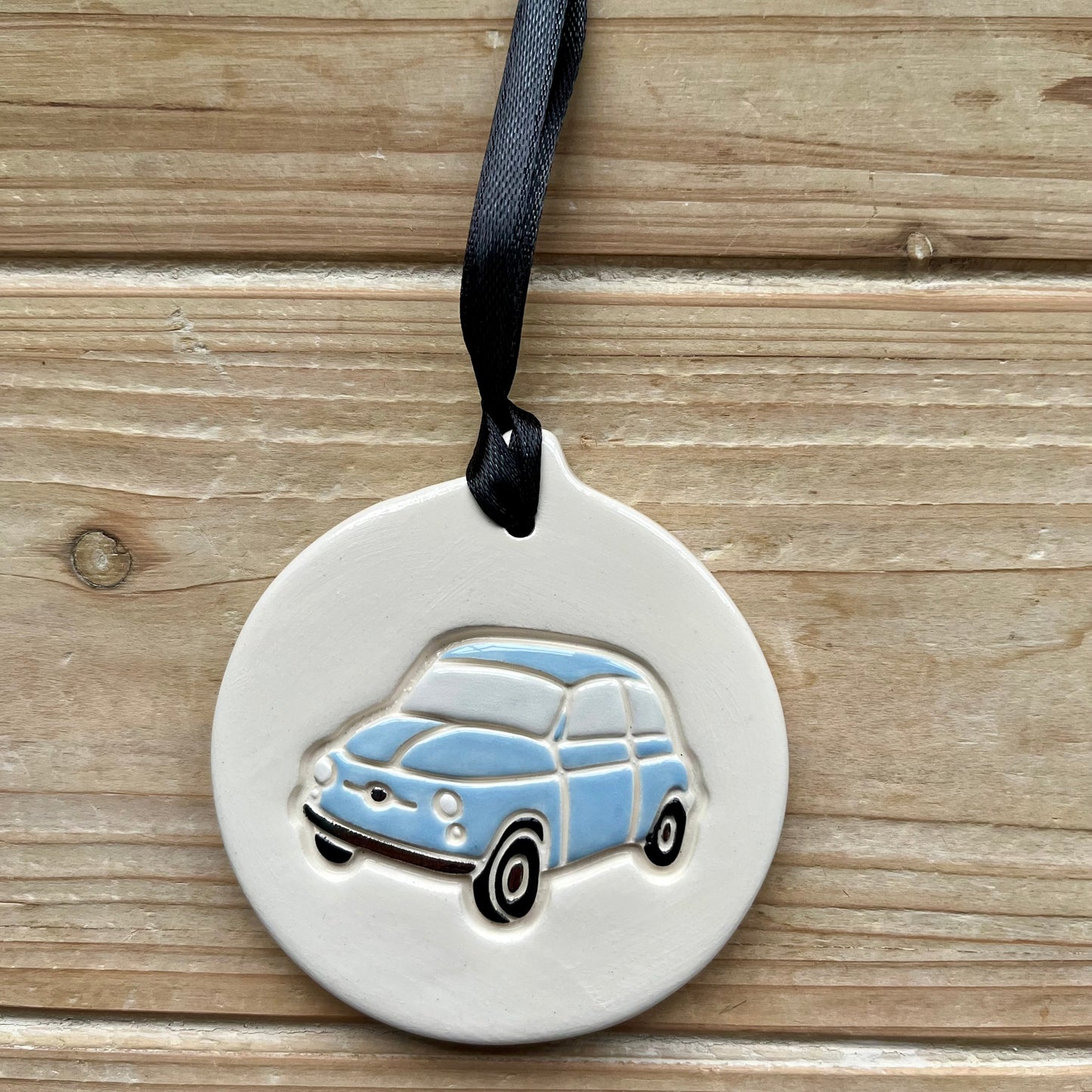 Classic Fiat 500 Ornament