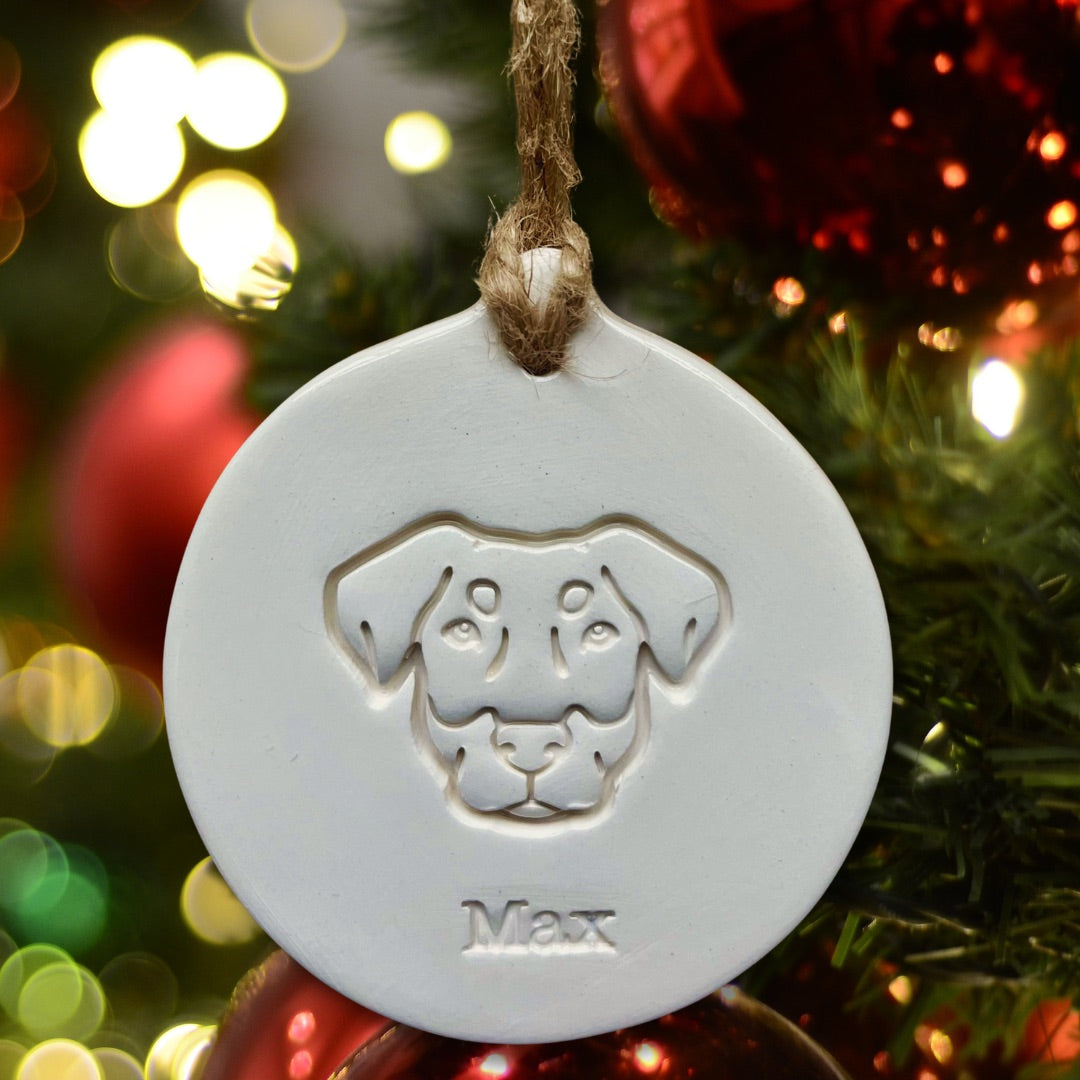 Personalised Doberman Bauble