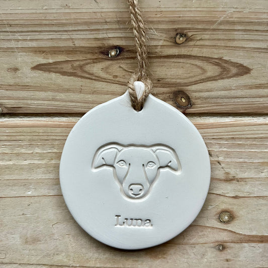 Personalised Whippet Decoration