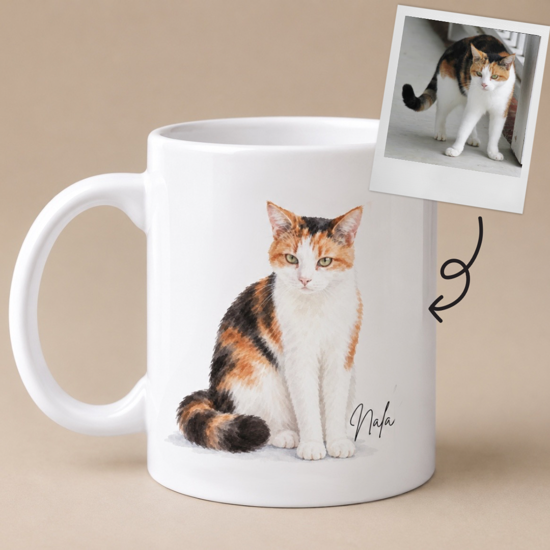 Personalised Cat Mug