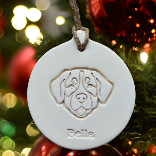 Personalised Bernese Mountain Dog Bauble