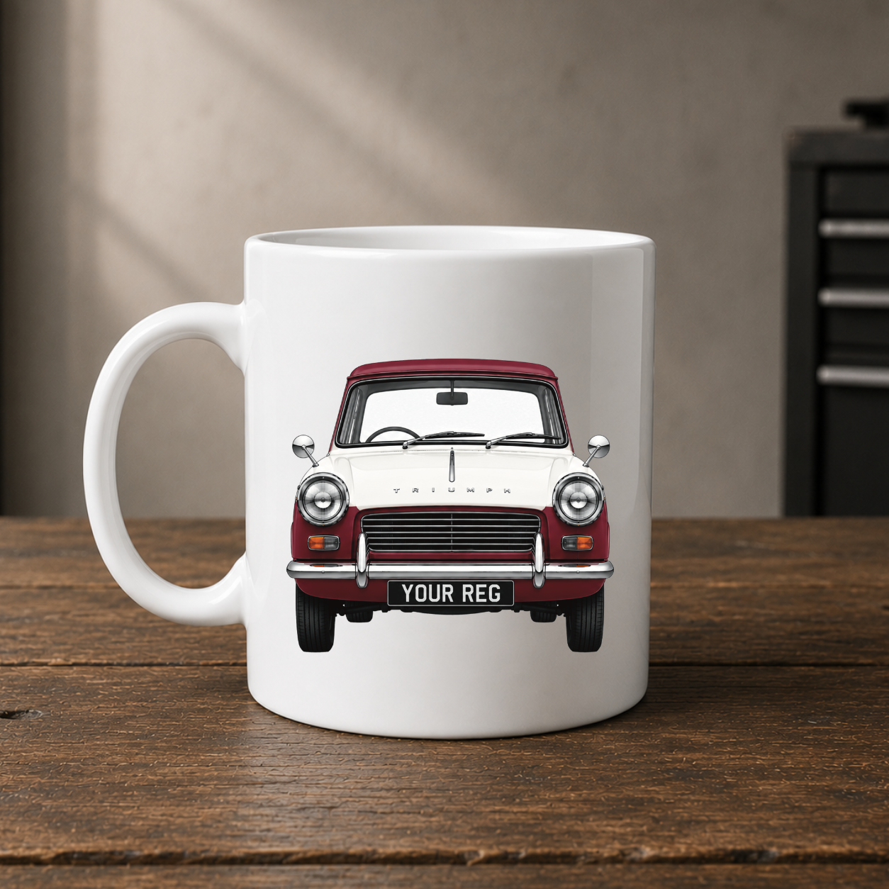 Personalised Triumph Herald Mug