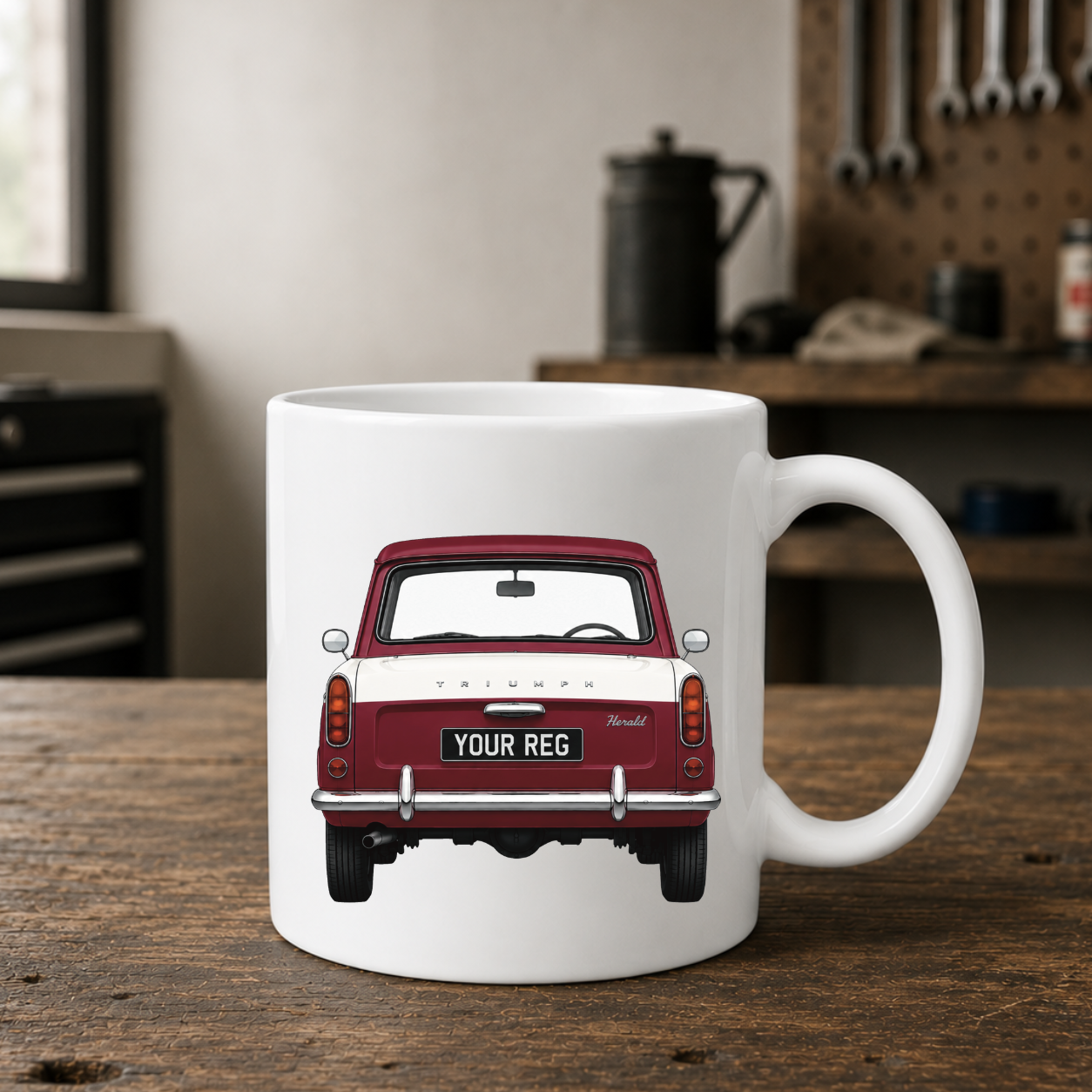 Personalised Triumph Herald Mug
