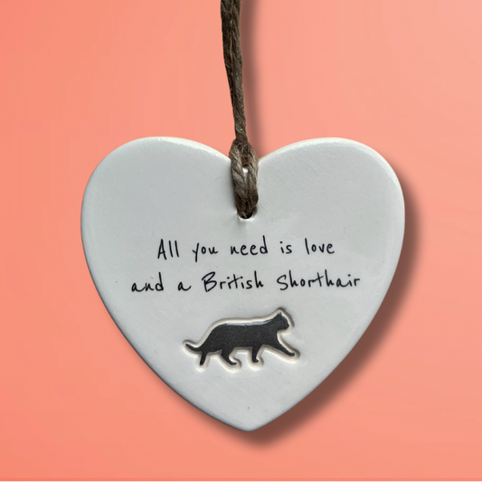 Handmade British Shorthair Cat Ornament